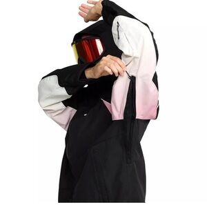 Black and Pink ski Jacket